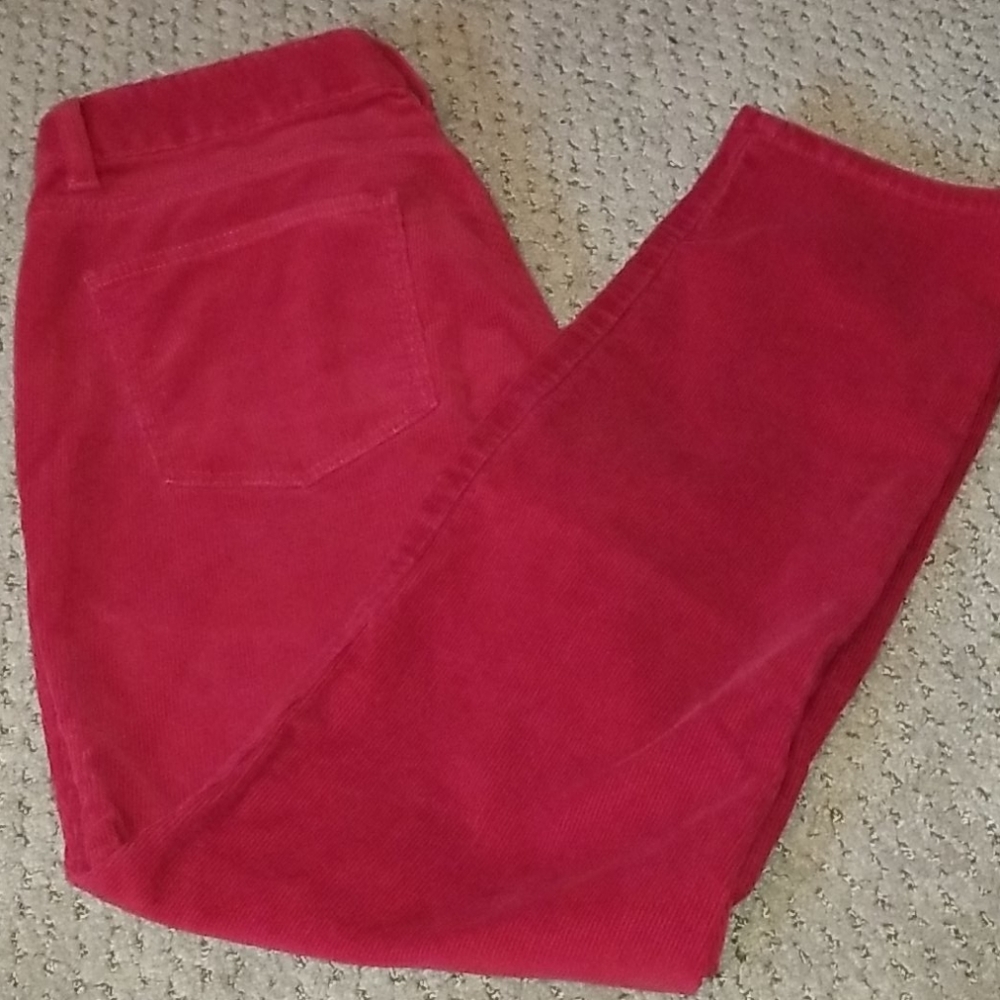 womens Talbot's 10p courderoy pants